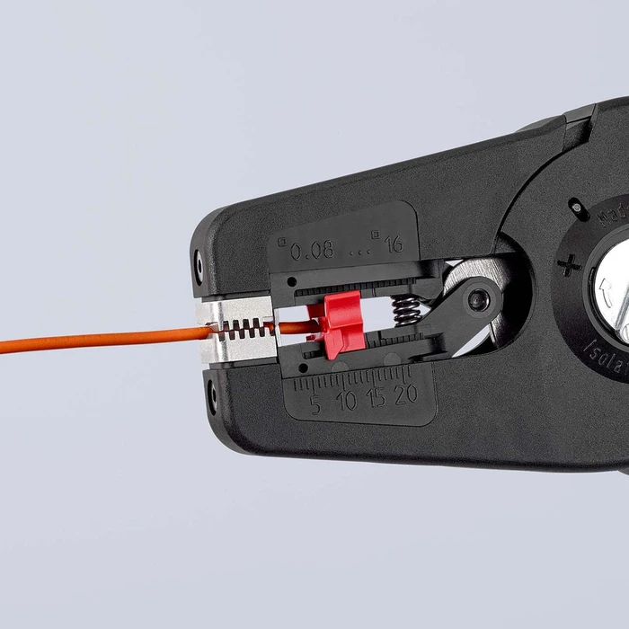 Knipex Αυτόματος Απογυμνωτής Καλωδίων με Κόφτη 195 mm (12 52 195)