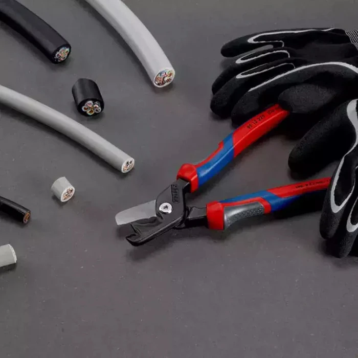 Knipex Cable Cutter StepCut® XL 225 mm (95 12 225, 9512225)