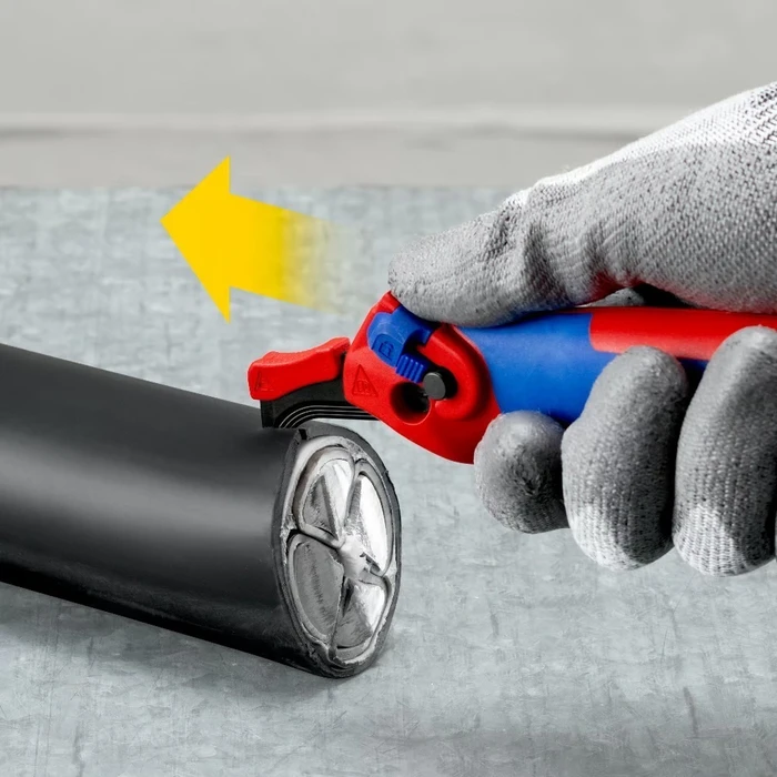 Knipex Ξύστρα Απογύμνωσης Ομοαξονικών Καλωδίων 146 mm (16 50 145 SB)