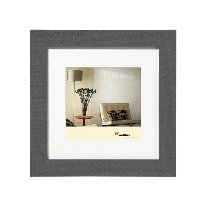 Κορνίζα Τοίχου Walther Home 40x40 Wood Grey HO440D