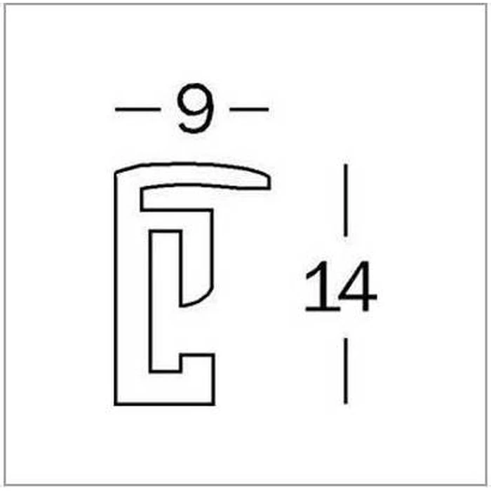 Κορνίζες τοίχου Walther New Lifestyle 18x24 Resin gold KV824G