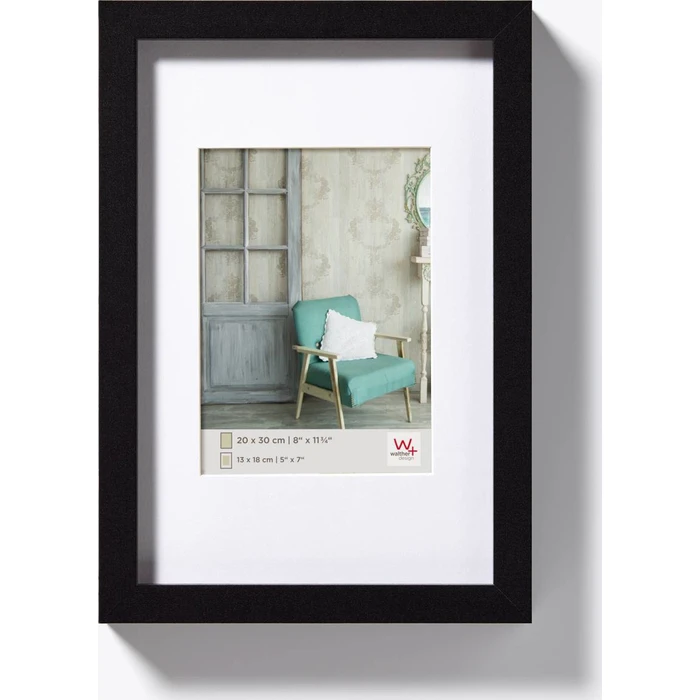 Κορνίζες τοίχου Walther Stockholm 30x40 Wood black EA040B