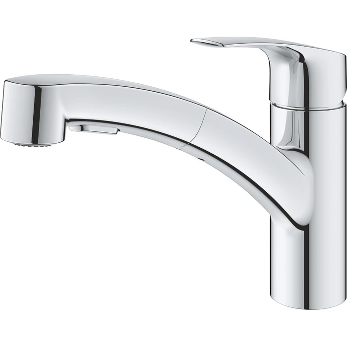 Μπαταρία νεροχύτη GROHE Eurosmart pull-out Single-Handle Kitchen Faucet 1/2