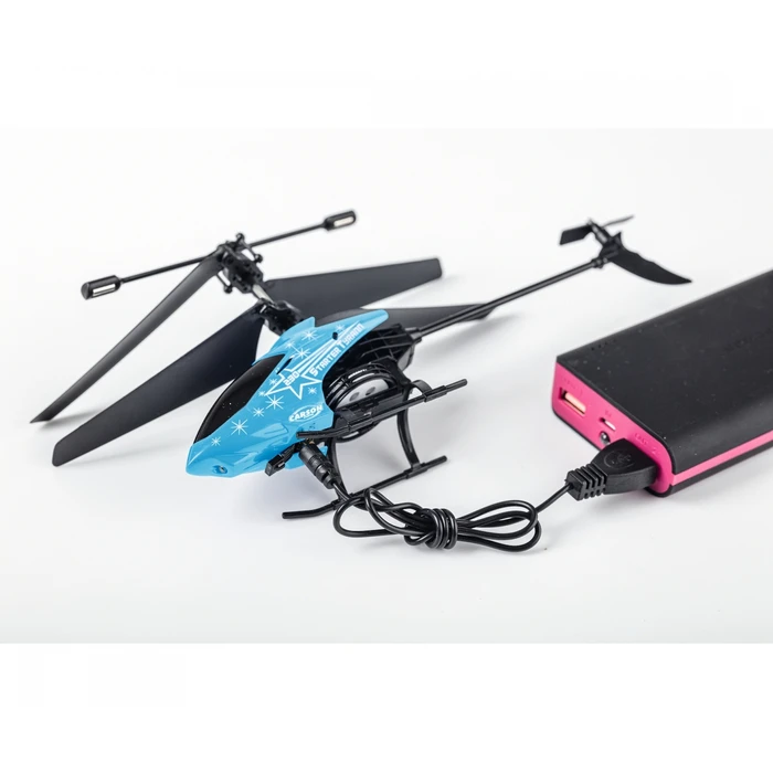 Carson Τηλεκατευθυνόμενο Ελικόπτερο Starter Tyrann 230 IR 2Ch 100% RTF κυανό