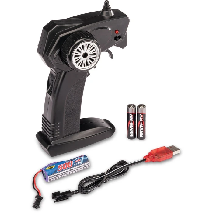 RC οχήματα Carson 1:24 Mercedes-Benz SLS AMG 2.4G 100% RTR μαύρο