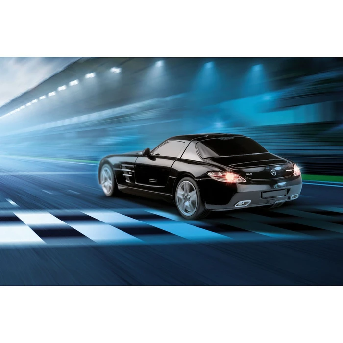 RC οχήματα Carson 1:24 Mercedes-Benz SLS AMG 2.4G 100% RTR μαύρο