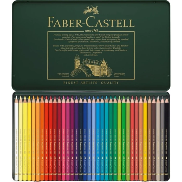 Faber Castell Πολύχρωμα Μολύβια Polychromos Σετ 36 Τεμαχίων
