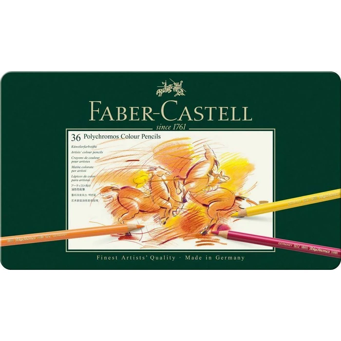 Faber Castell Πολύχρωμα Μολύβια Polychromos Σετ 36 Τεμαχίων