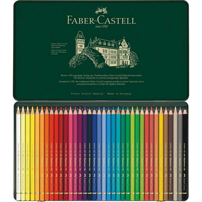 Faber Castell Πολύχρωμα Μολύβια Polychromos Σετ 36 Τεμαχίων