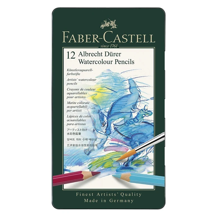 Faber Castell Μολύβια ακουαρέλας Albrecht Durer σετ 12 τεμαχίων