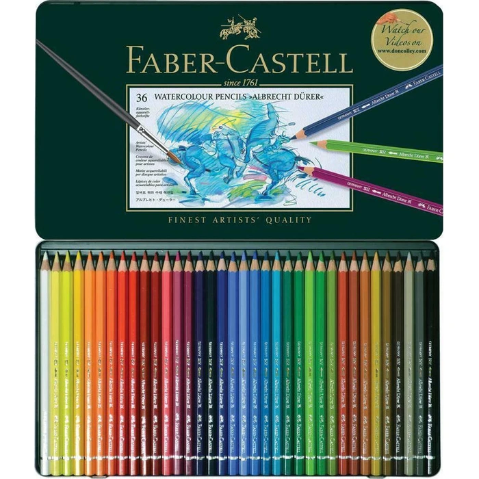 Faber Castell Μολύβια Ακουαρέλας Albrecht Durer Τιν 36 Τεμαχίων
