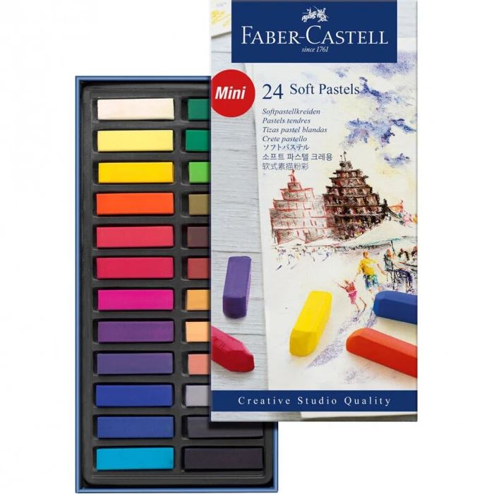 Royal Talens Mini Creative Wax Crayons Set, 24 pieces