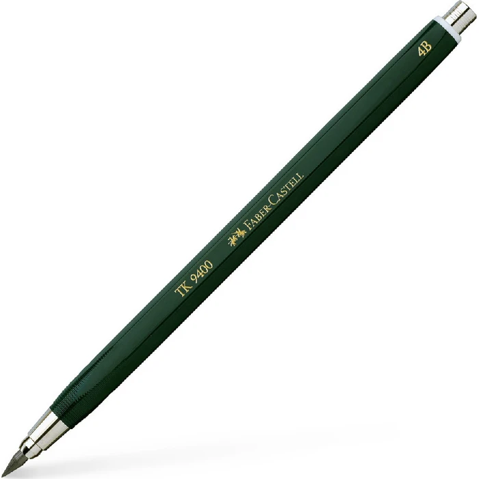 Μηχανικό μολύβι Faber-Castell TK 9400 Clutch 3.15 mm 4B, 145 mm