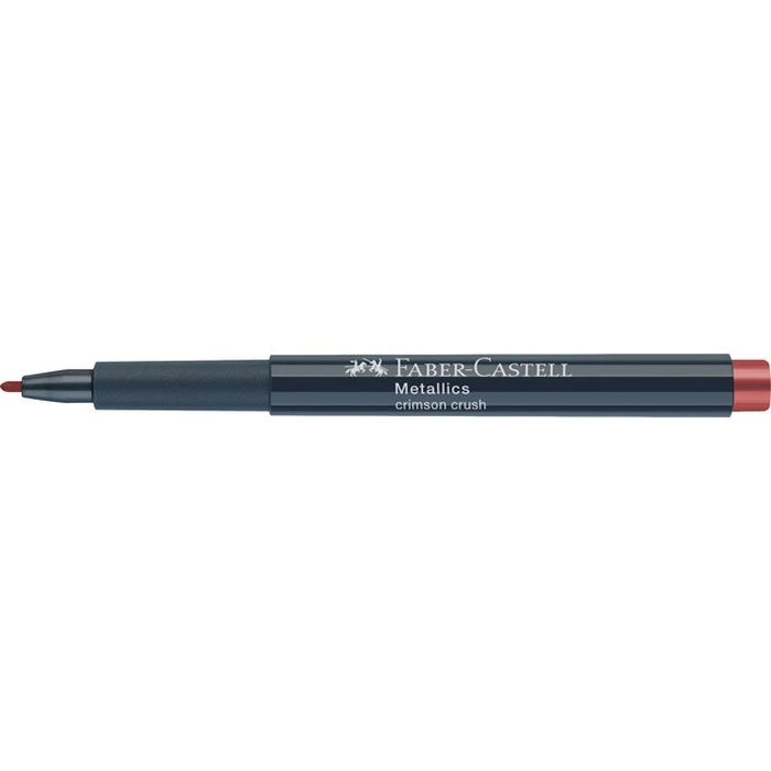 FABER-CASTELL Marker Metallics 193 - Set of 12 Metallic Markers