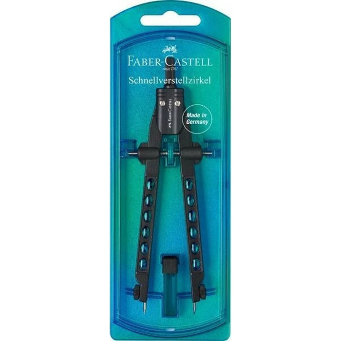 FABER-CASTELL Διαβήτης ταχείας ρύθμισης μπλε