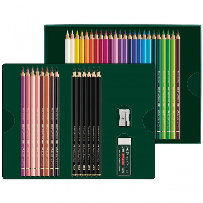 Drawing Set Faber Castell Polychromos Pitt Graphite Matt