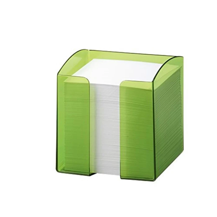 DURABLE TREND Zettelkasten ημιδιάφανο πράσινο, 800 φύλλα 90x90 mm