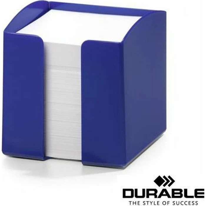 DURABLE TREND Zettelkasten μπλε (δοχείο σημειώσεων 90 x 90 mm, 800 φύλλα)