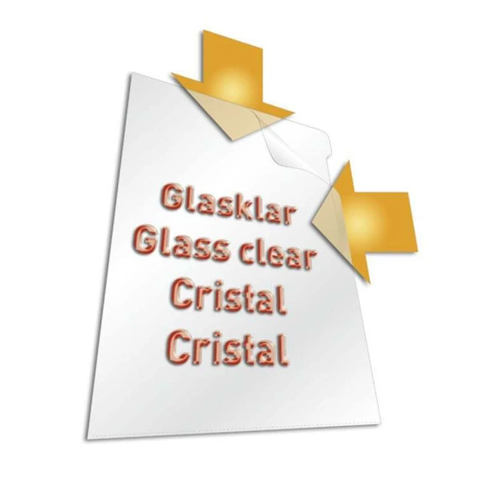 DURABLE A4 Display Sleeves / Document Pockets, Pack of 10, Clear