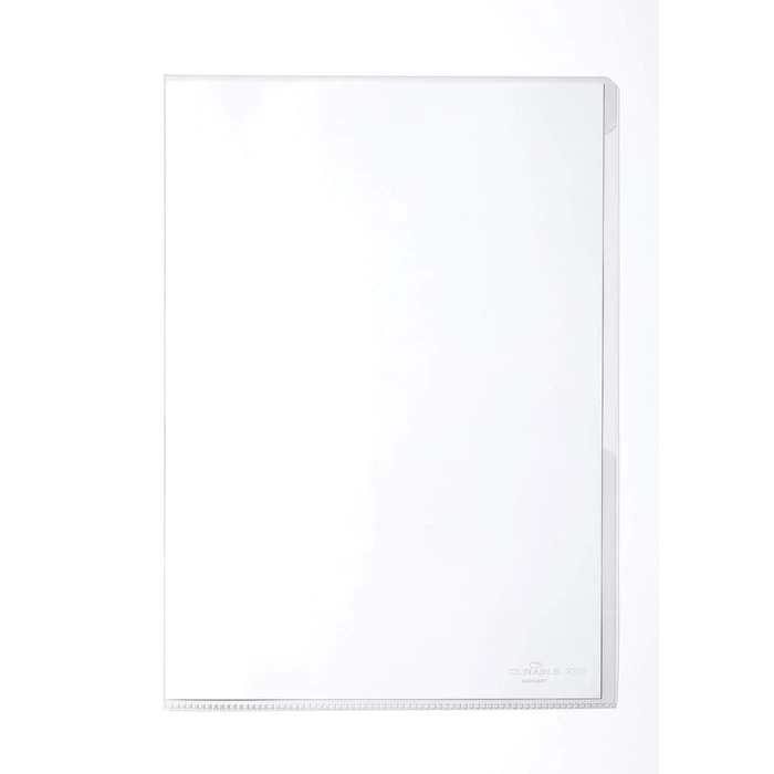 DURABLE A4 Display Sleeves / Document Pockets, Pack of 10, Clear