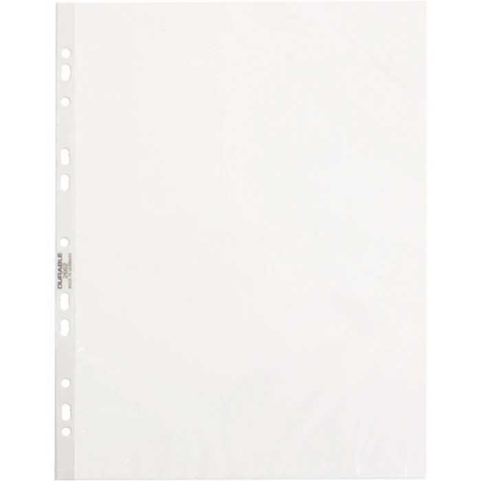 DURABLE Θήκες Ζελατίνες A4 Stand 0,035 mm 100 τεμ. διαφανές