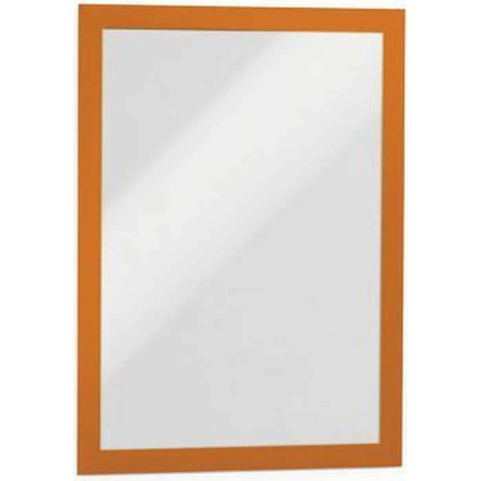DURABLE πλαίσια πληροφοριών Duraframe A4 αυτοκόλλητα 2 τεμ. πορτοκαλί