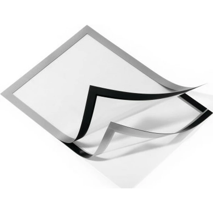 DURABLE Duraframe A4 Self-adhesive Magnetic Frames, Pack of 10, Silver