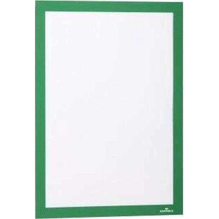 DURABLE Duraframe αυτοκόλλητο πλαίσιο πληροφοριών A4 2 τεμ. πράσινο