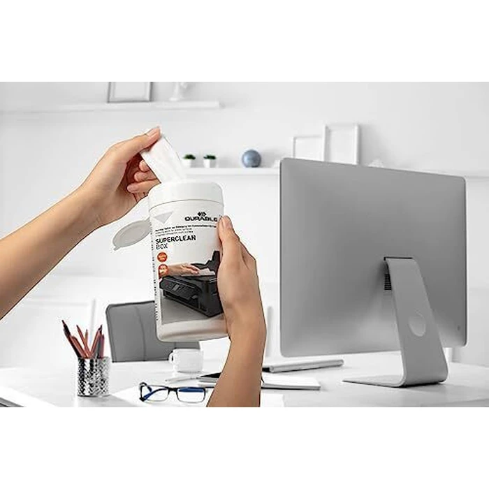 DURABLE Supercleanbox Cleaning Wipes 100 pcs (dispenser box)