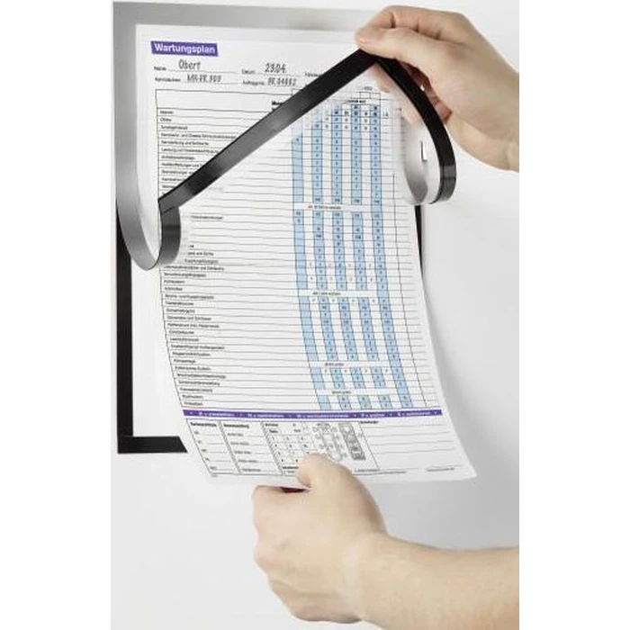 DURABLE DURAFRAME MAGNETIC NOTE A4 1 τεμάχιο, ασημί