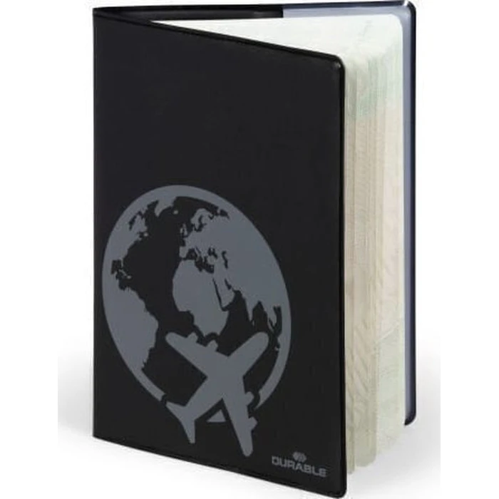 DURABLE Passport Cover 189x129 mm RFID SECURE Black