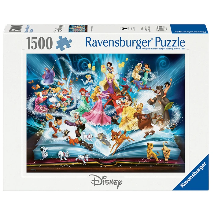 RAVENSBURGER Magical Storybook Puzzle 2D - 1500 pcs (12000710) - Disney