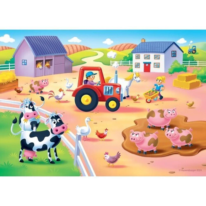 Ravensburger Παιδικό Παζλ My First Puzzles How Many Can You Count