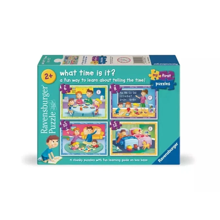 Ravensburger Puzzle My First Puzzles Μάθε να λες την ώρα