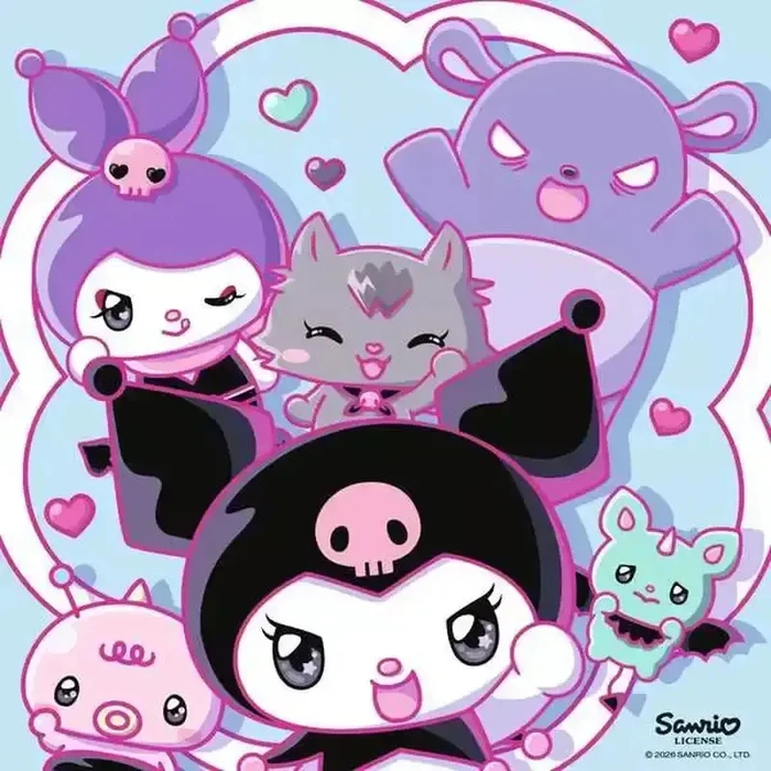 Ravensburger Puzzle Kuromi on Tour 3x49pcs