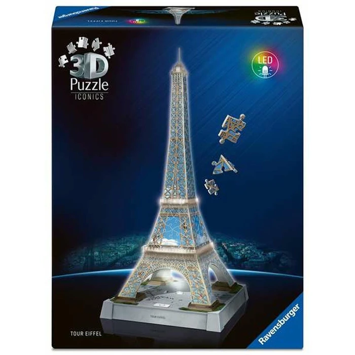 Ravensburger Παζλ 3D Eiffel Tower Night Edition 216 τεμαχίων