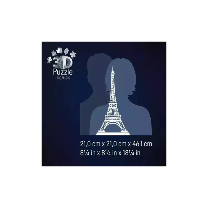 Ravensburger Παζλ 3D Eiffel Tower Night Edition 216 τεμαχίων