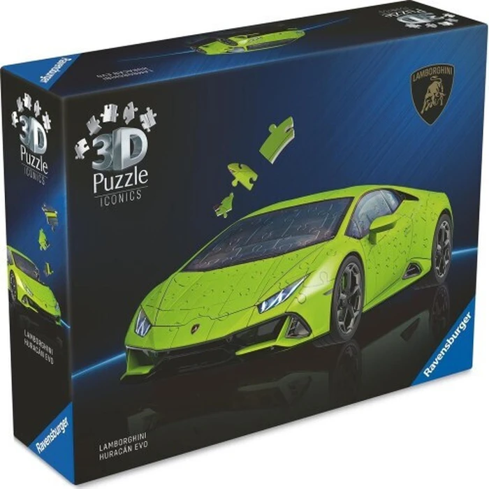 Ravensburger 3D Puzzle Iconics Lamborghini Huracan Evo 108 Pieces