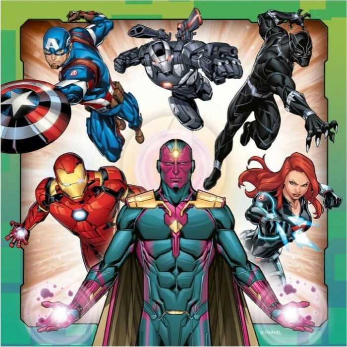 Ravensburger Puzzle Marvel The Mighty Avengers 3x49pcs 8040