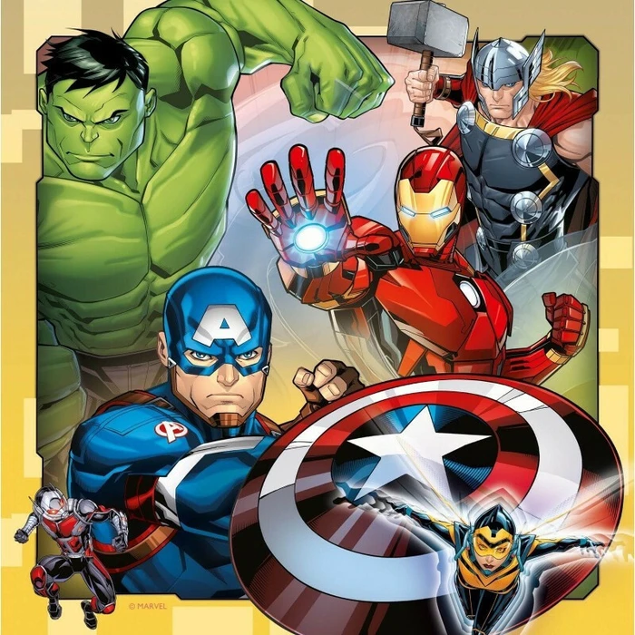 Ravensburger Puzzle Marvel The Mighty Avengers 3x49pcs 8040
