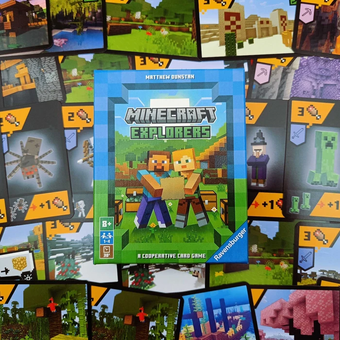 Ravensburger Παιχνίδι Κάρτας Minecraft Explorers Συνεργατικό