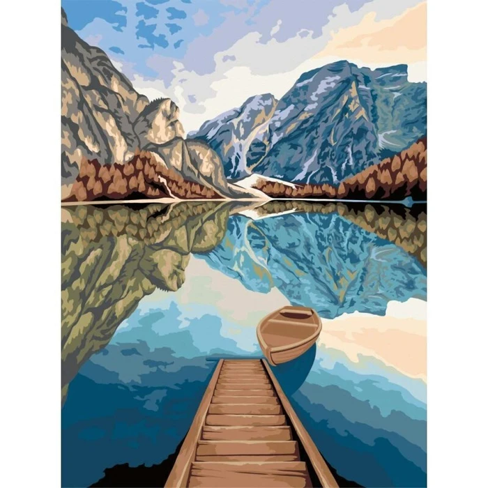 Ravensburger CreArt Canvas Ζωγραφική με Αριθμούς Lake Views