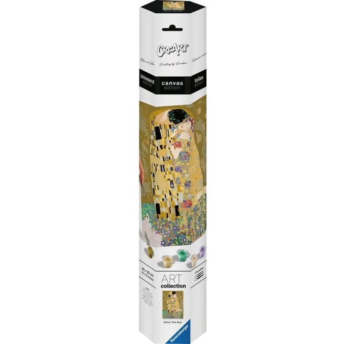 Ravensburger CreArt Canvas Ζωγραφική με Αριθμούς Klimt The Kiss