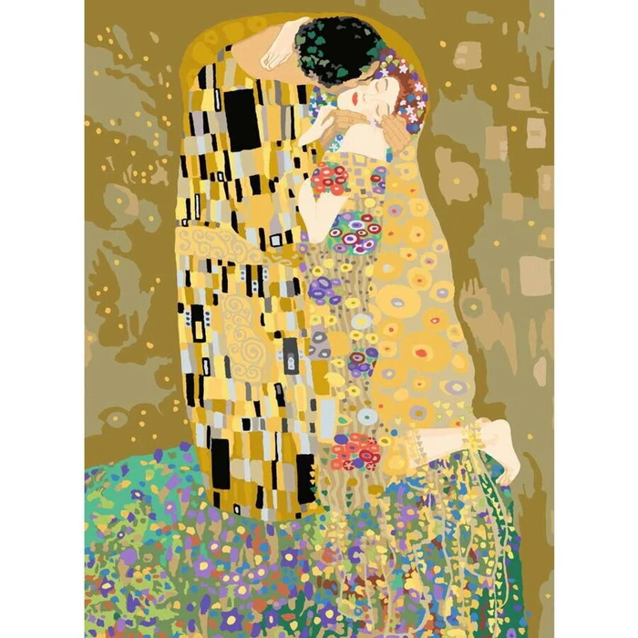 Ravensburger CreArt Canvas Ζωγραφική με Αριθμούς Klimt The Kiss