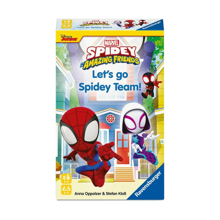 Ravensburger Spidey Board Game — 2-4 Players, Ages 4+, Model 24872