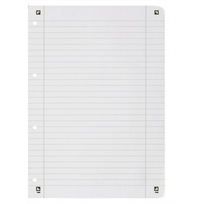 Oxford Collegeblock A4+ L.27 aqua - 80 φύλλα
