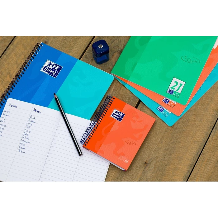 Oxford Collegeblock A4+ L.27 aqua - 80 φύλλα