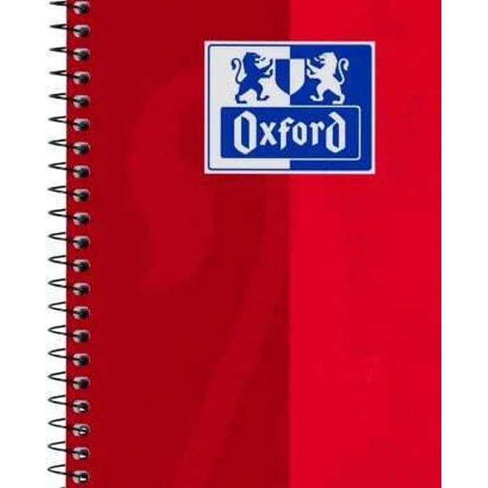 Oxford Collegeblock A4+ 220x295mm, 80 φύλλα, καρώ, περιθώριο αριστερά+δεξιά