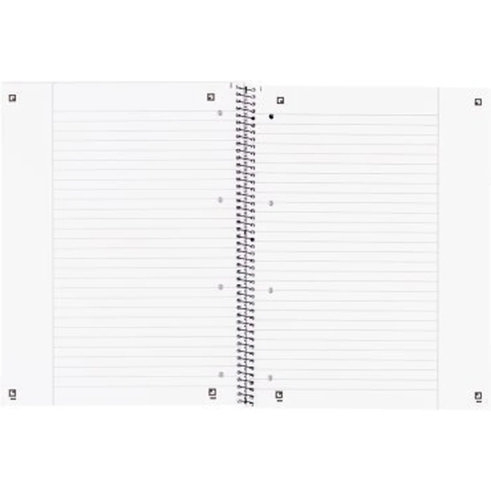 Oxford Collegeblock A4+ 220 x 295 mm, 80 Sheets, Ruled (Lined), White, Right Margin