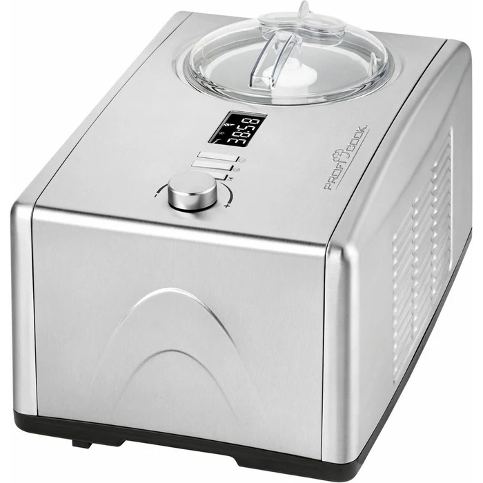 PROFI COOK Ice Cream and Yogurt Maker PC-ICM 1091 N 2 in 1 with Compressor Cooling 1.5L